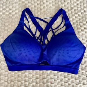 Victoria's Secret Royal Blue Strappy Sports Bra